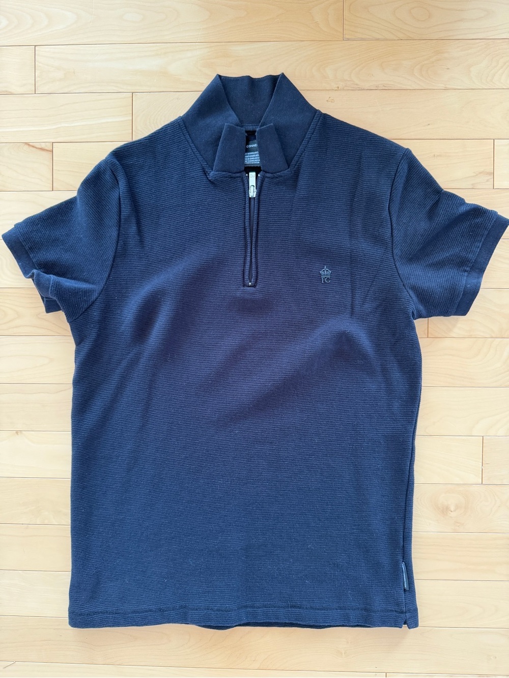 French Connection men’s polo 1/4 zip size medium